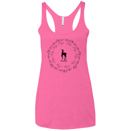 T-Shirts Vintage Pink / X-Small After All This Time- Lily Women's Triblend Racerback Tank
