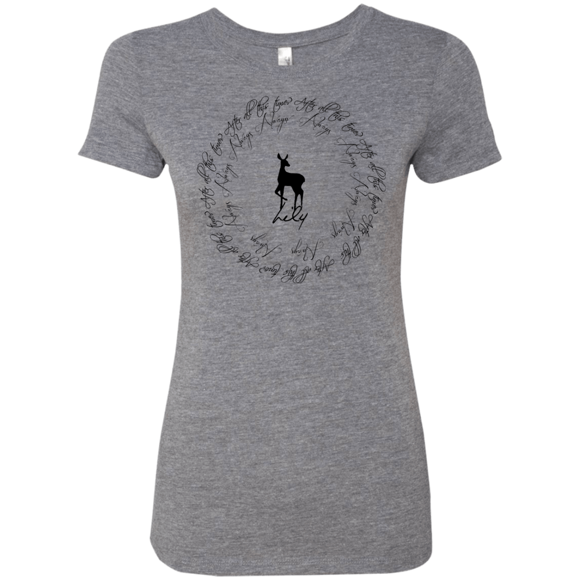 T-Shirts Premium Heather / Small After All This Time- Lily Women's Triblend T-Shirt