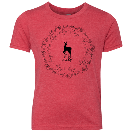 T-Shirts Vintage Red / YXS After All This Time- Lily Youth Triblend T-Shirt