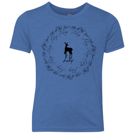 T-Shirts Vintage Royal / YXS After All This Time- Lily Youth Triblend T-Shirt