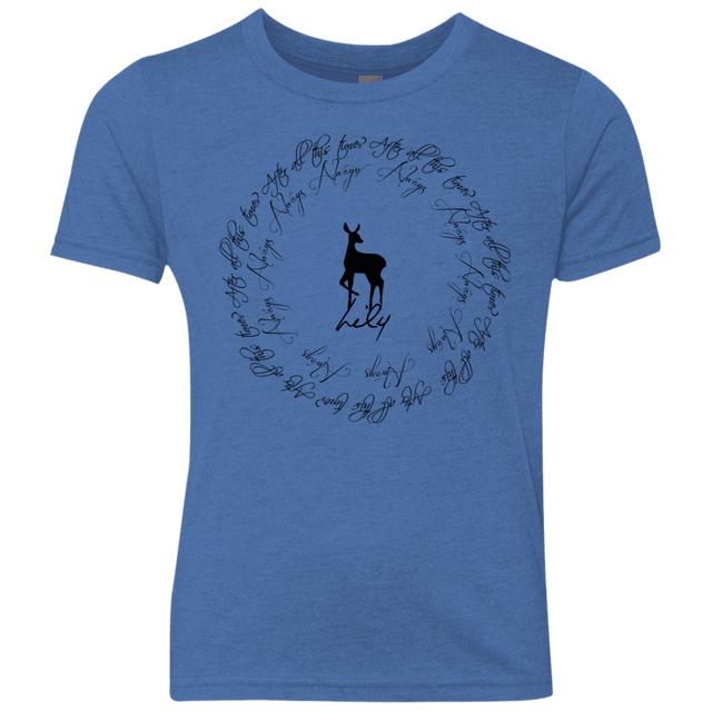 T-Shirts Vintage Royal / YXS After All This Time- Lily Youth Triblend T-Shirt