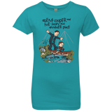T-Shirts Tahiti Blue / YXS Agent Cooper and Girls Premium T-Shirt
