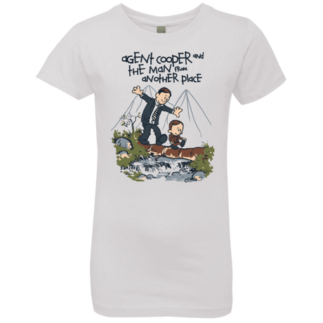 T-Shirts White / YXS Agent Cooper and Girls Premium T-Shirt