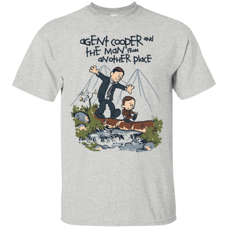 T-Shirts Ash / Small Agent Cooper and T-Shirt