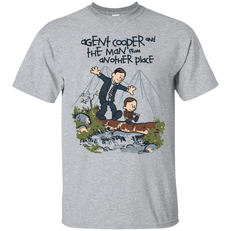 T-Shirts Sport Grey / Small Agent Cooper and T-Shirt