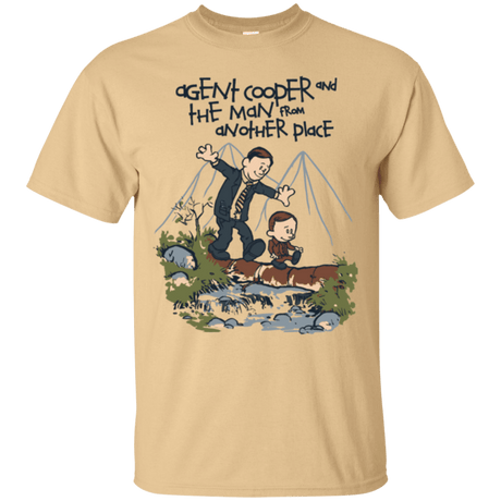 T-Shirts Vegas Gold / Small Agent Cooper and T-Shirt