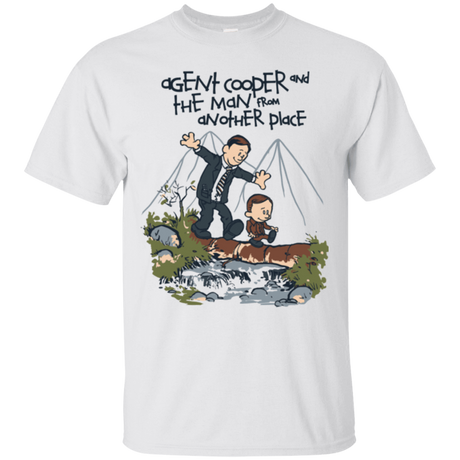 T-Shirts White / Small Agent Cooper and T-Shirt