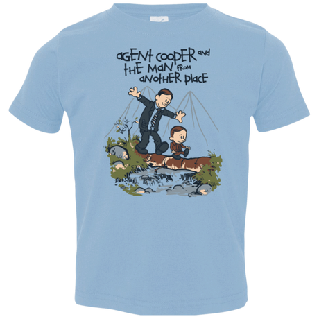 T-Shirts Light Blue / 2T Agent Cooper and Toddler Premium T-Shirt