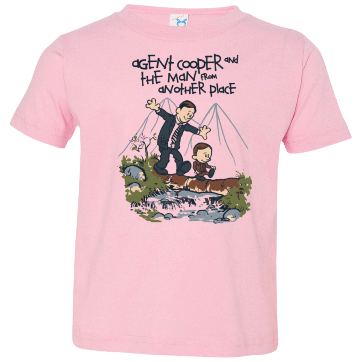 T-Shirts Pink / 2T Agent Cooper and Toddler Premium T-Shirt