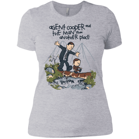 T-Shirts Heather Grey / X-Small Agent Cooper and Women's Premium T-Shirt