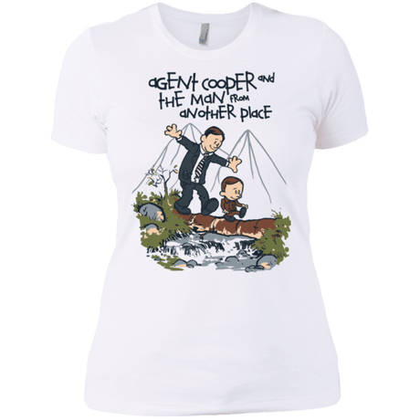 T-Shirts White / X-Small Agent Cooper and Women's Premium T-Shirt