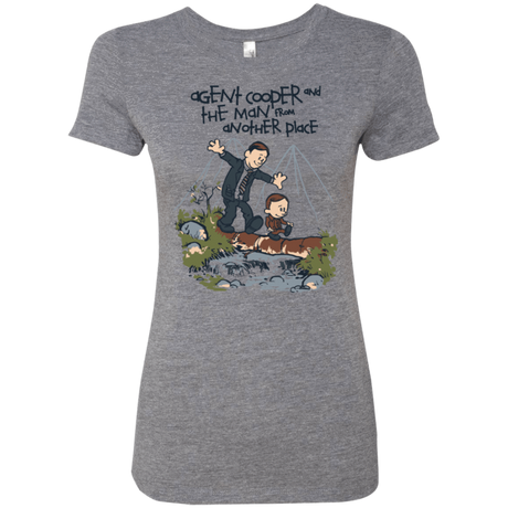 T-Shirts Premium Heather / Small Agent Cooper and Women's Triblend T-Shirt