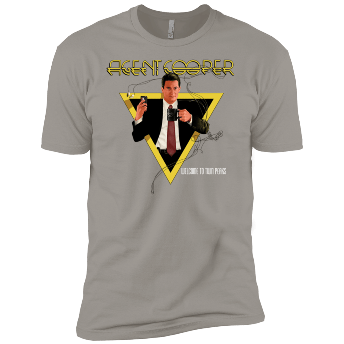 T-Shirts Light Grey / YXS Agent Cooper Boys Premium T-Shirt