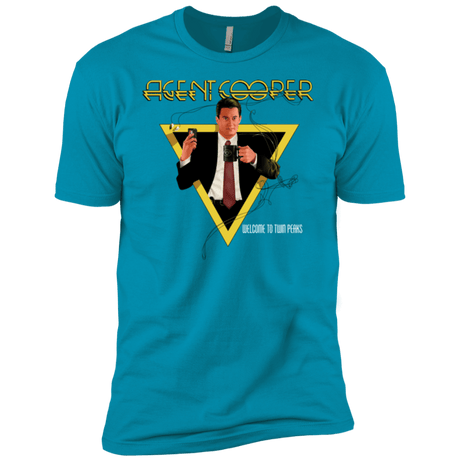 T-Shirts Turquoise / YXS Agent Cooper Boys Premium T-Shirt