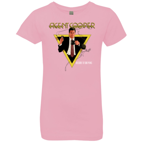 T-Shirts Light Pink / YXS Agent Cooper Girls Premium T-Shirt