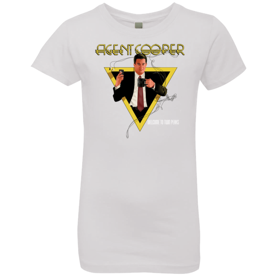 T-Shirts White / YXS Agent Cooper Girls Premium T-Shirt