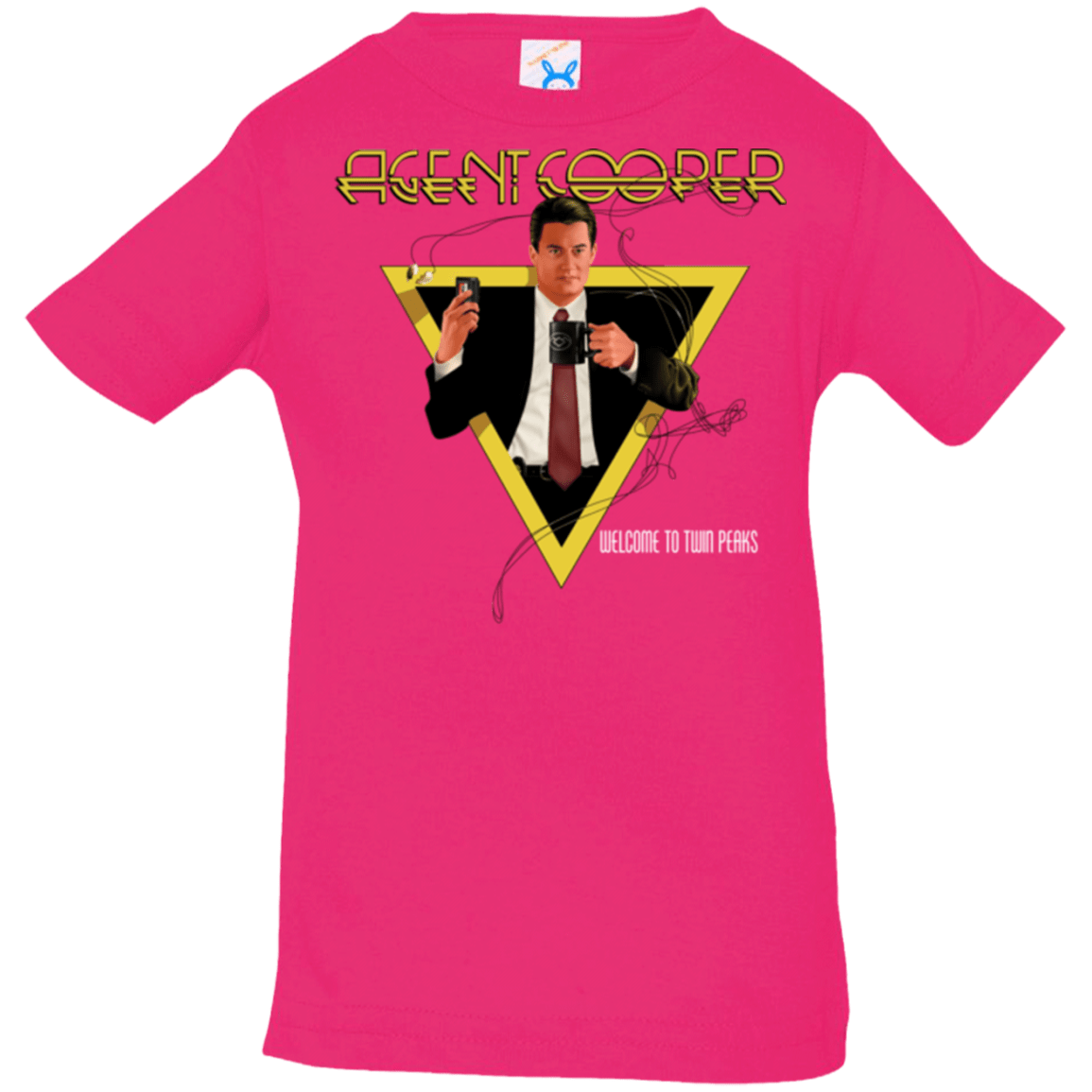 T-Shirts Hot Pink / 6 Months Agent Cooper Infant Premium T-Shirt