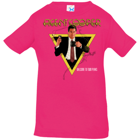 T-Shirts Hot Pink / 6 Months Agent Cooper Infant Premium T-Shirt