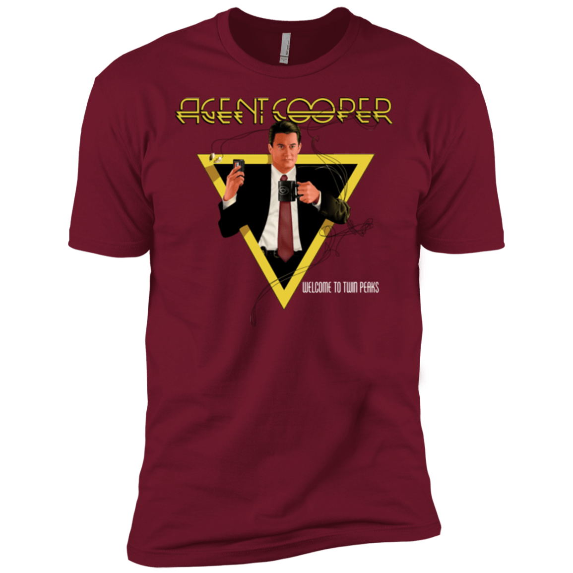 T-Shirts Cardinal / X-Small Agent Cooper Men's Premium T-Shirt