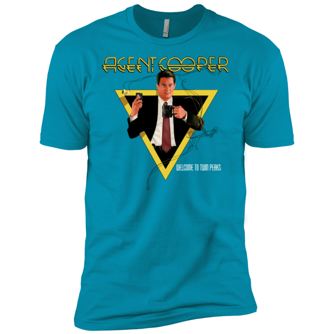 T-Shirts Turquoise / X-Small Agent Cooper Men's Premium T-Shirt