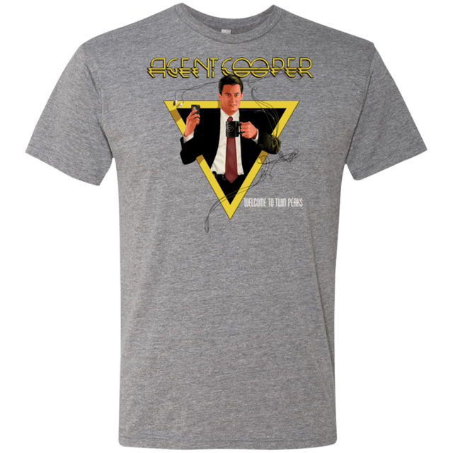 T-Shirts Premium Heather / Small Agent Cooper Men's Triblend T-Shirt