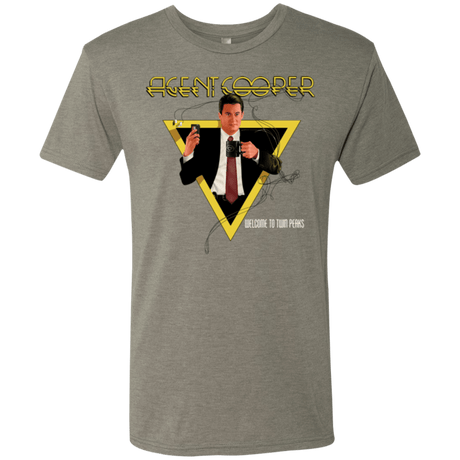 T-Shirts Venetian Grey / Small Agent Cooper Men's Triblend T-Shirt