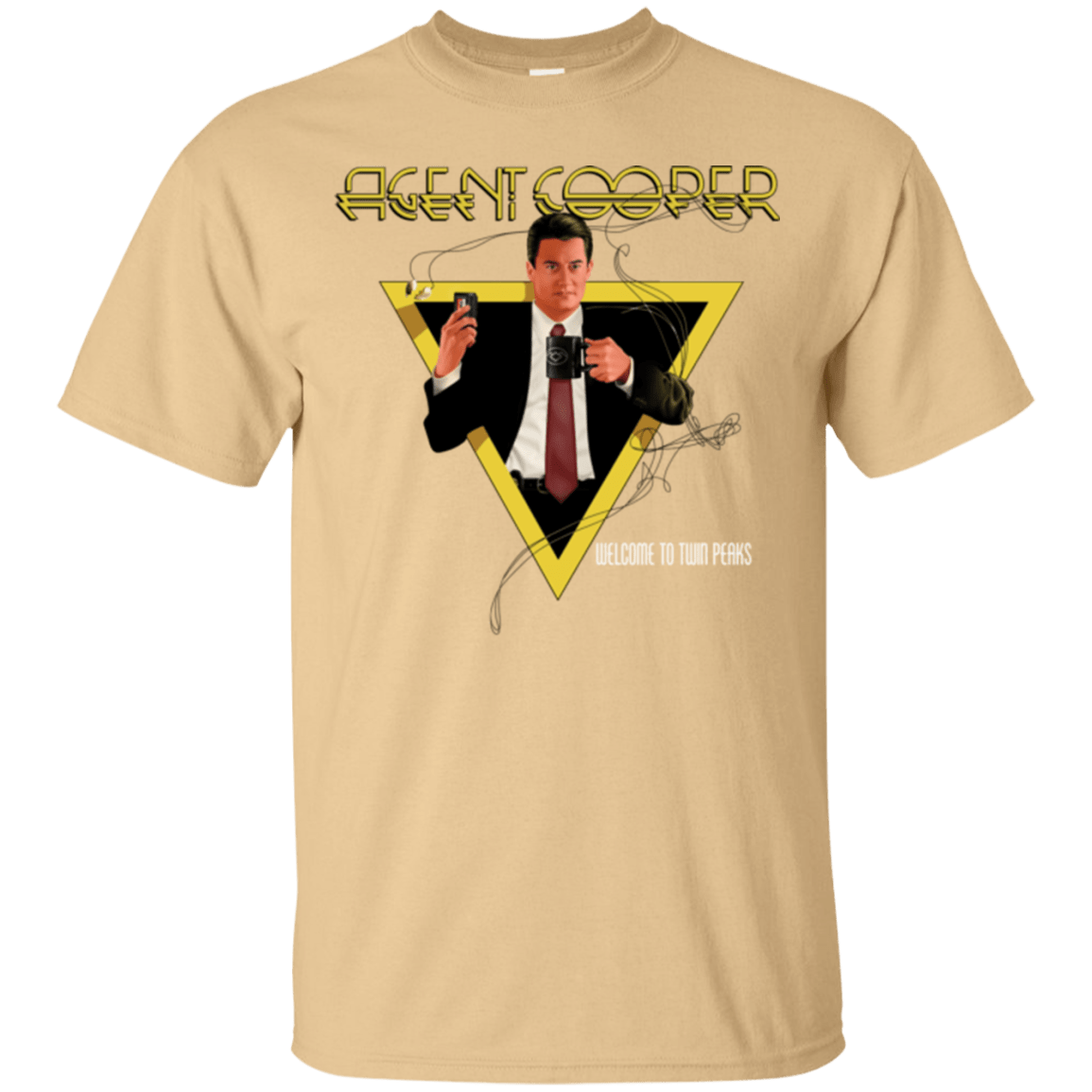 T-Shirts Vegas Gold / Small Agent Cooper T-Shirt