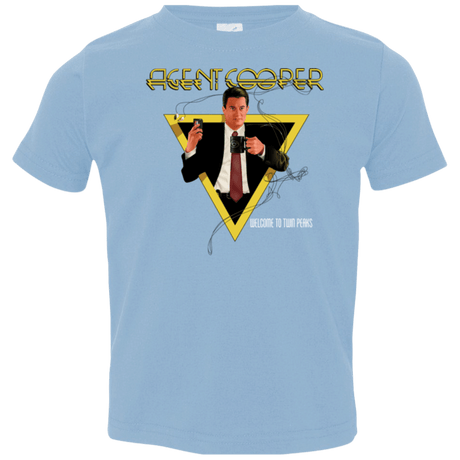 T-Shirts Light Blue / 2T Agent Cooper Toddler Premium T-Shirt