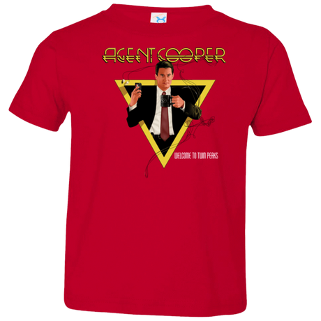 T-Shirts Red / 2T Agent Cooper Toddler Premium T-Shirt