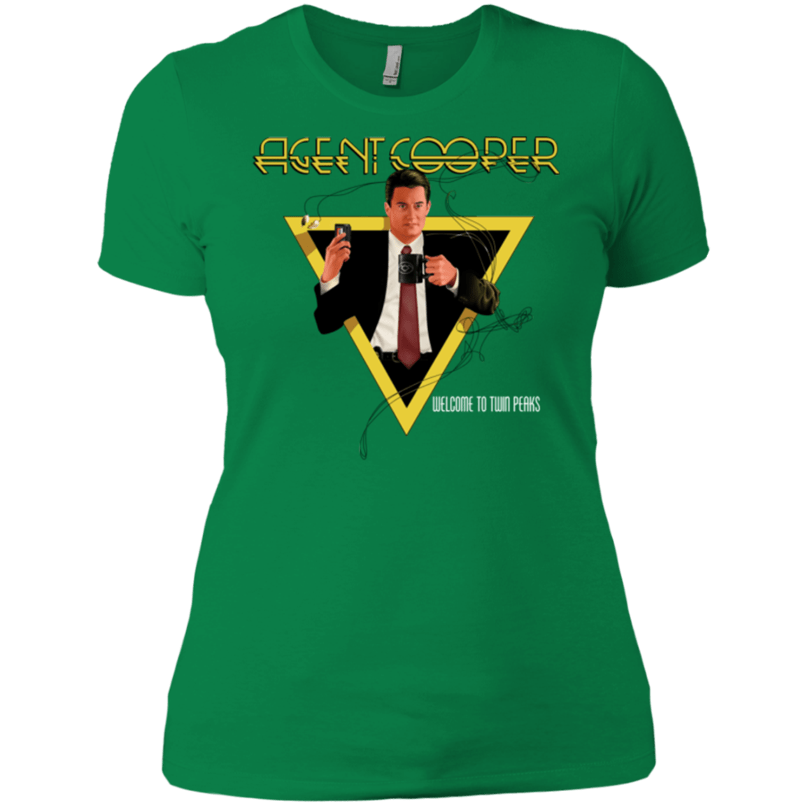 T-Shirts Kelly Green / X-Small Agent Cooper Women's Premium T-Shirt