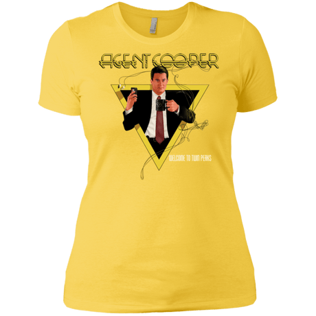 T-Shirts Vibrant Yellow / X-Small Agent Cooper Women's Premium T-Shirt