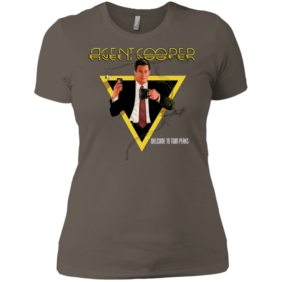 T-Shirts Warm Grey / X-Small Agent Cooper Women's Premium T-Shirt