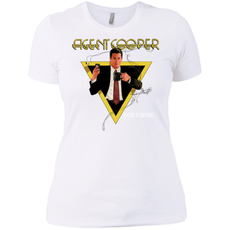 T-Shirts White / X-Small Agent Cooper Women's Premium T-Shirt