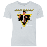 T-Shirts Heather White / YXS Agent Cooper Youth Triblend T-Shirt