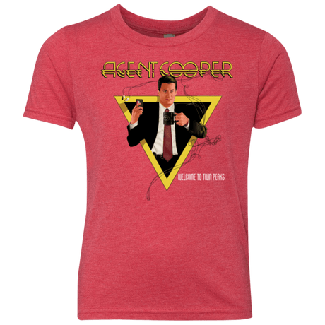 T-Shirts Vintage Red / YXS Agent Cooper Youth Triblend T-Shirt