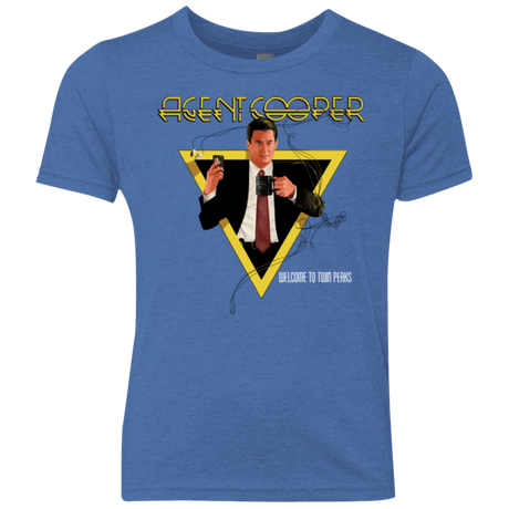 T-Shirts Vintage Royal / YXS Agent Cooper Youth Triblend T-Shirt