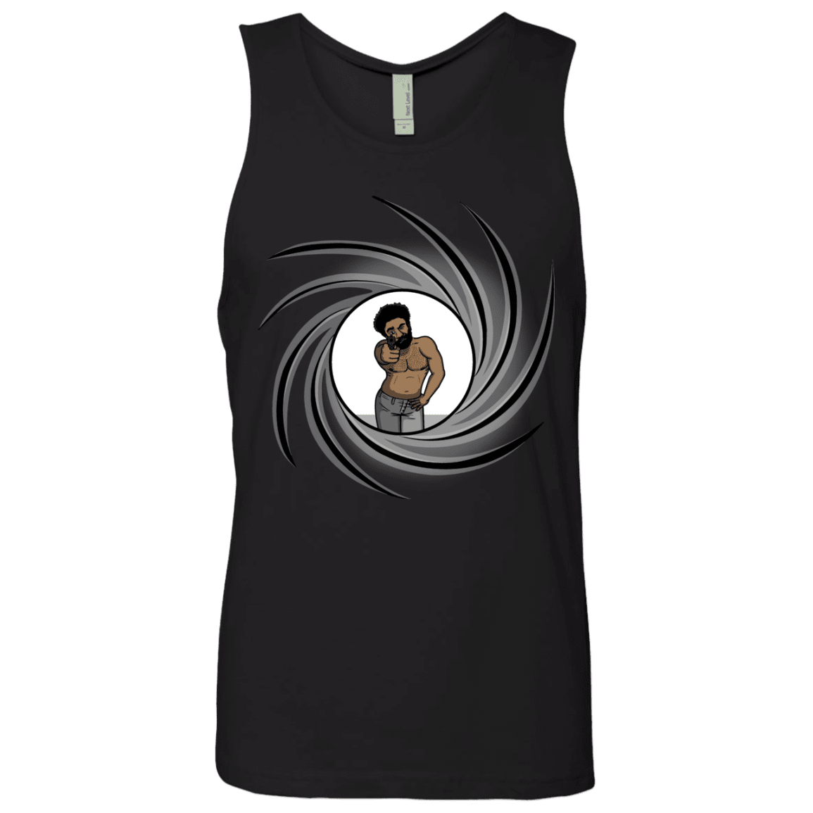 T-Shirts Black / S Agent Gambino Men's Premium Tank Top