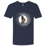 T-Shirts Midnight Navy / X-Small Agent Gambino Men's Premium V-Neck