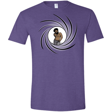 T-Shirts Heather Purple / S Agent Gambino Men's Semi-Fitted Softstyle
