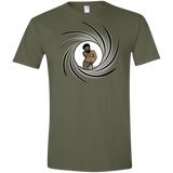 T-Shirts Military Green / S Agent Gambino Men's Semi-Fitted Softstyle