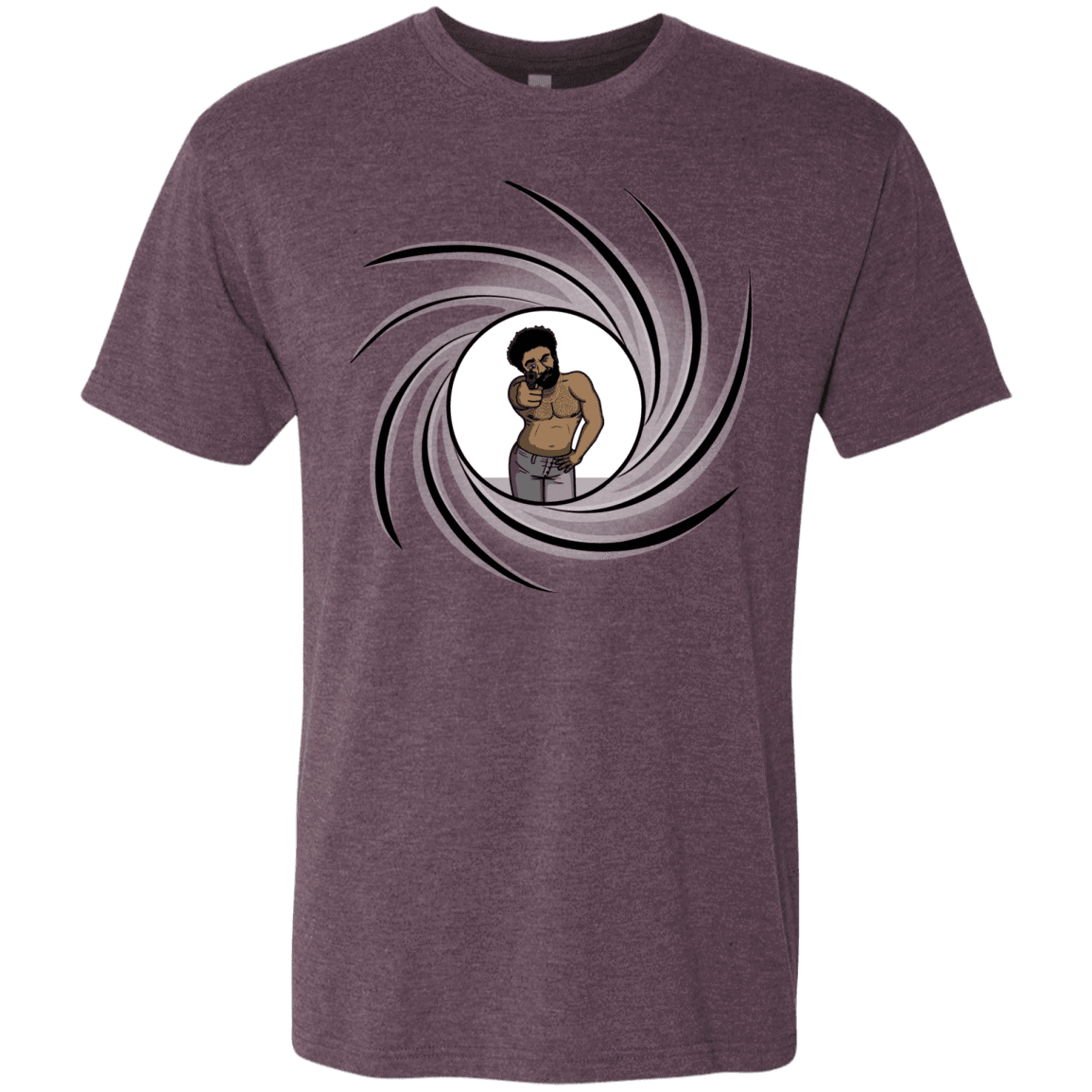 T-Shirts Vintage Purple / S Agent Gambino Men's Triblend T-Shirt