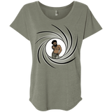 T-Shirts Venetian Grey / X-Small Agent Gambino Triblend Dolman Sleeve