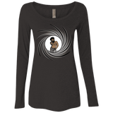 T-Shirts Vintage Black / S Agent Gambino Women's Triblend Long Sleeve Shirt