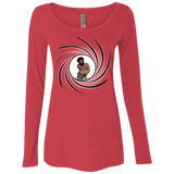 T-Shirts Vintage Red / S Agent Gambino Women's Triblend Long Sleeve Shirt