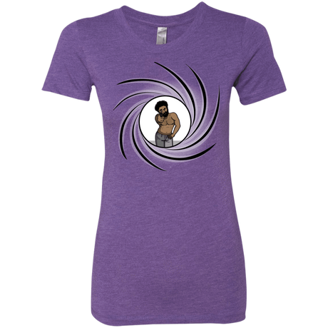T-Shirts Purple Rush / S Agent Gambino Women's Triblend T-Shirt
