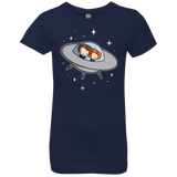 T-Shirts Midnight Navy / YXS Agents in Space Girls Premium T-Shirt