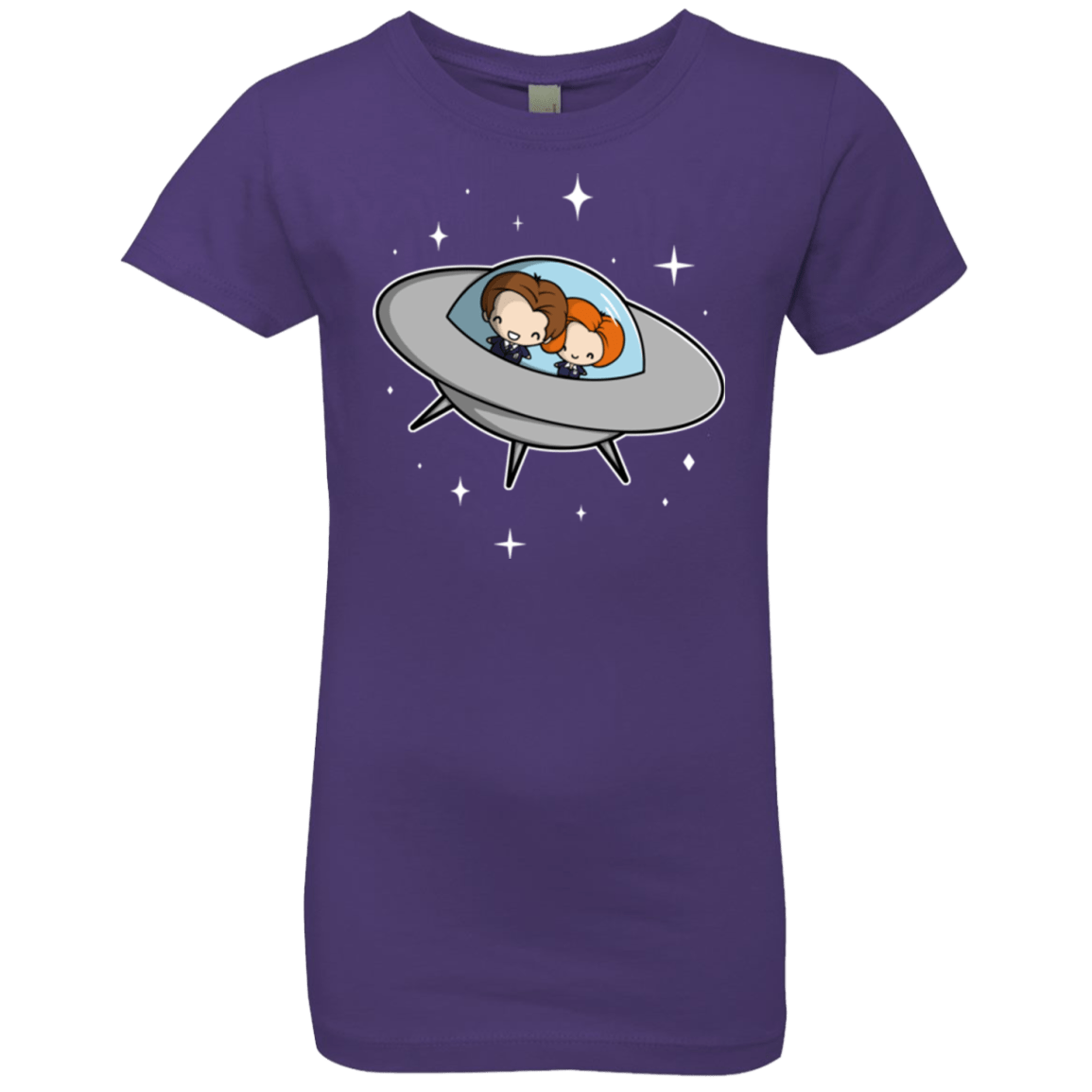 T-Shirts Purple Rush / YXS Agents in Space Girls Premium T-Shirt