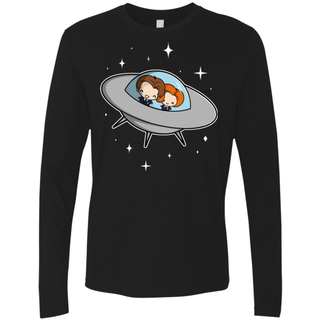 T-Shirts Black / Small Agents in Space Men's Premium Long Sleeve