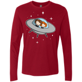 T-Shirts Cardinal / Small Agents in Space Men's Premium Long Sleeve