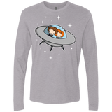 T-Shirts Heather Grey / Small Agents in Space Men's Premium Long Sleeve